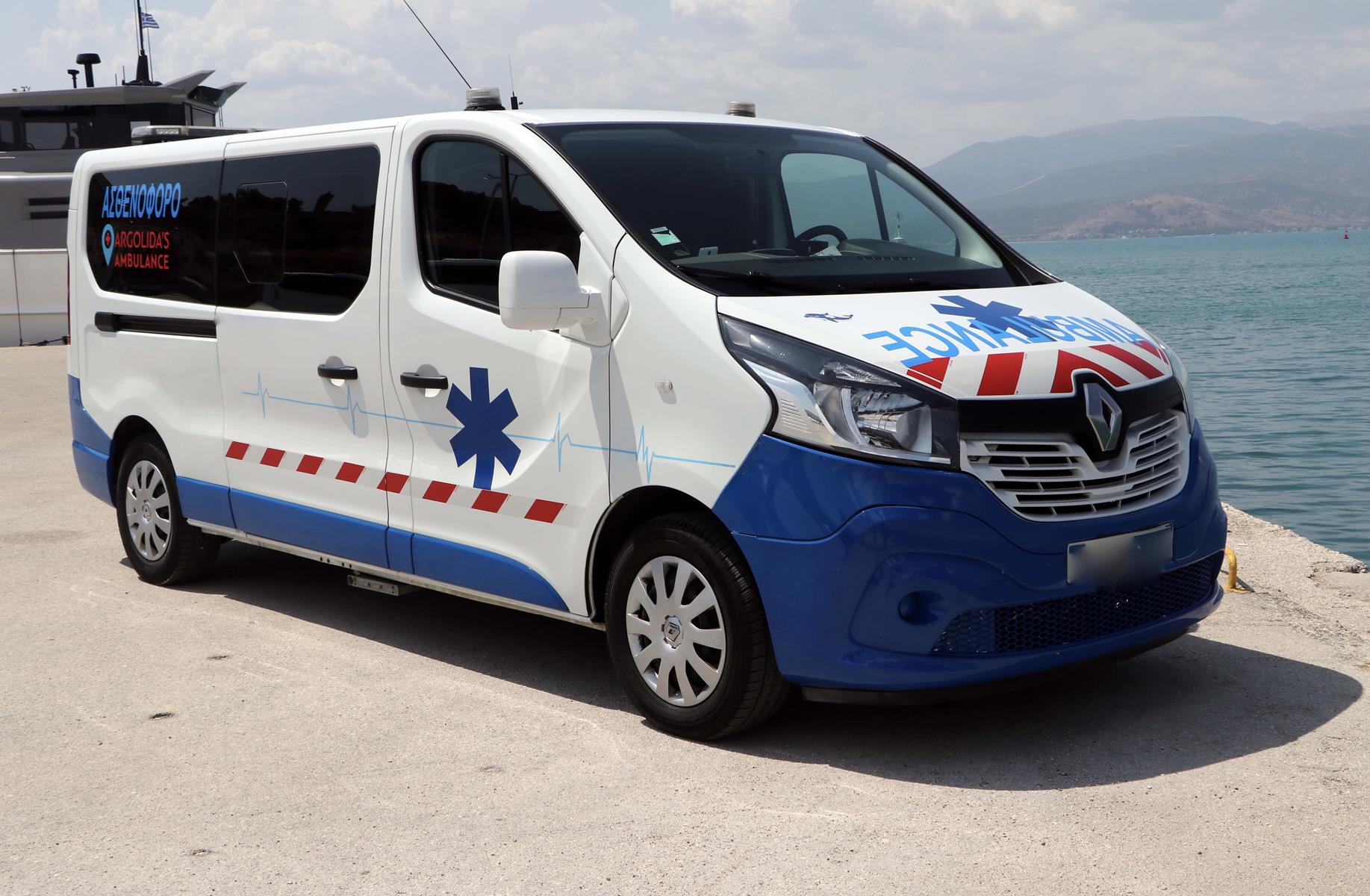 Ασθενοφόρα όλο το 24ωρο